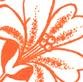 Three Color Flower Print
